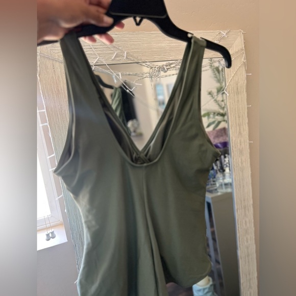 POPILUSH Shapewear Swimsuit Deep-V Neck One-Piece - MWT - Picture 7 of 10